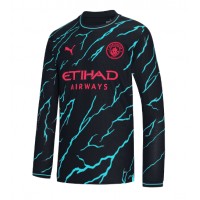 Manchester City Replica Third Shirt 2023-24 Long Sleeve